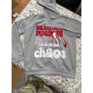 Men’s Y2K Hoodies Harajuku Oversized Loose Sweatshirt Hip Hop Punk Hoodie Large